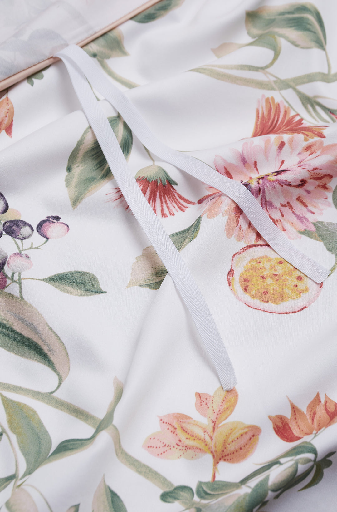 Premium Organic Cotton Honey-Pink Flower